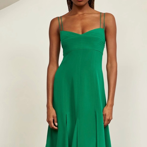 Le Ligne Green Valentina Dress